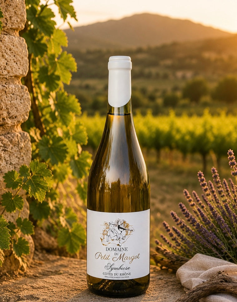 Symbiose 2025 Côtes du Rhône blanc BIO
